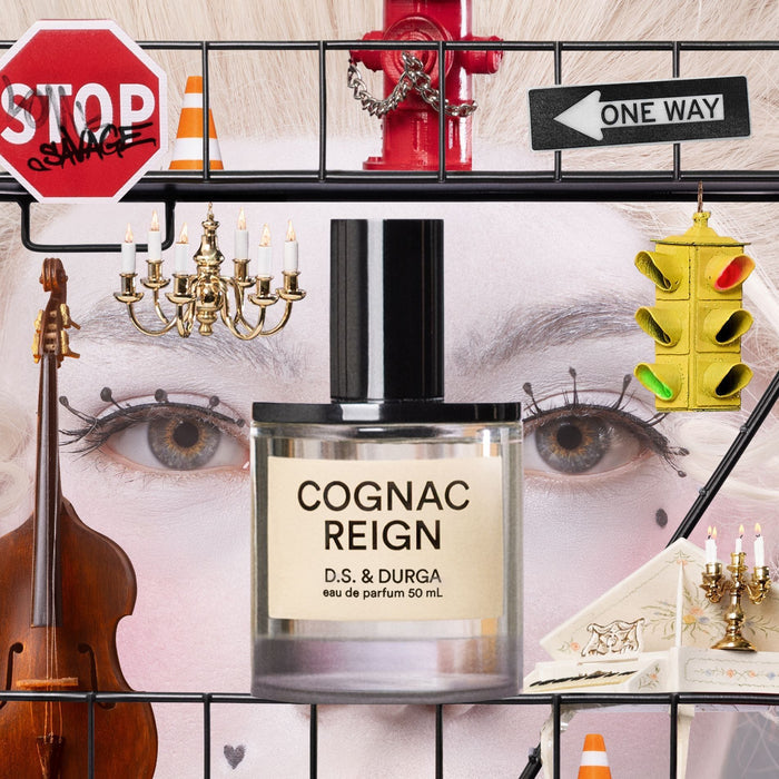 Lifestyle image of D.S. & Durga Cognac Reign Eau de Parfum variant: 1.7 fl oz