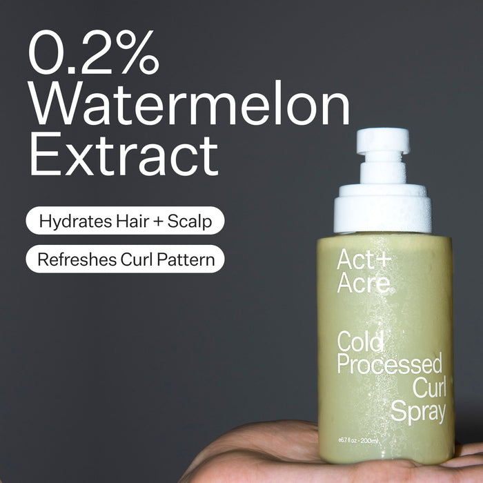 Act+Acre Cold Processed Curl Spray