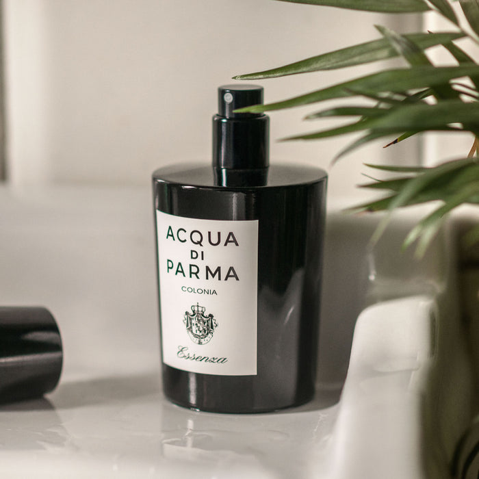 Lifestyle image of  Colonia Essenza Eau de Cologne variant: 1.7 fl oz (Black Bottle)