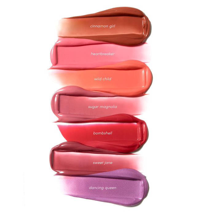 An arm swatch of Jane Iredale ColorLuxe Liquid Blush variant: Cinammon Girl