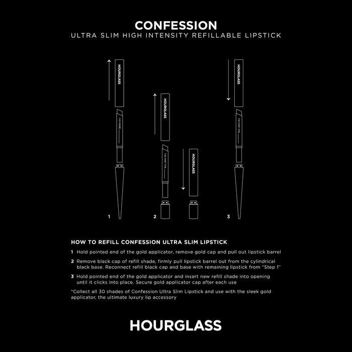 Information related to Hourglass Confession Ultra Slim High Intensity Lipstick Refill