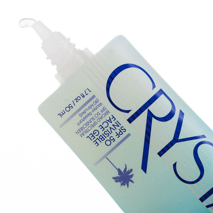 Image of an open Vacation Crystal Sunscreen Gel SPF 50
