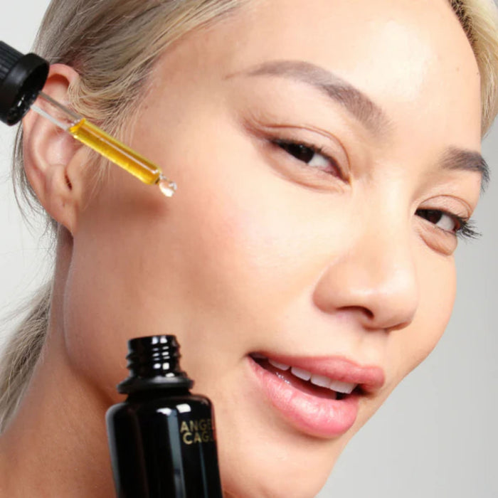 Model image of Angela Caglia Skincare Daily Botanical Oil