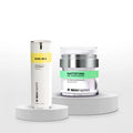 Skininspired Sunscreen Combo of Mattifying Gel Moisturizer and Dive- In  C Face Serum.