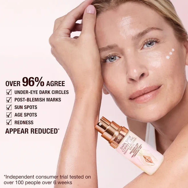 An arm swatch of Charlotte Tilbury 0.33 fl oz variant: 0.33 fl oz
