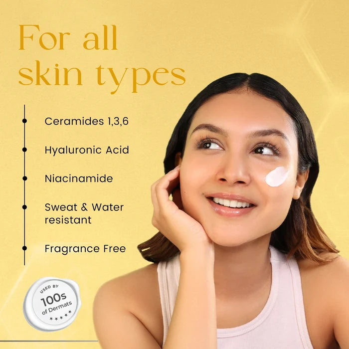 SkinInspired Care Addict sunscreen suitable for all skin types including sensitive skin