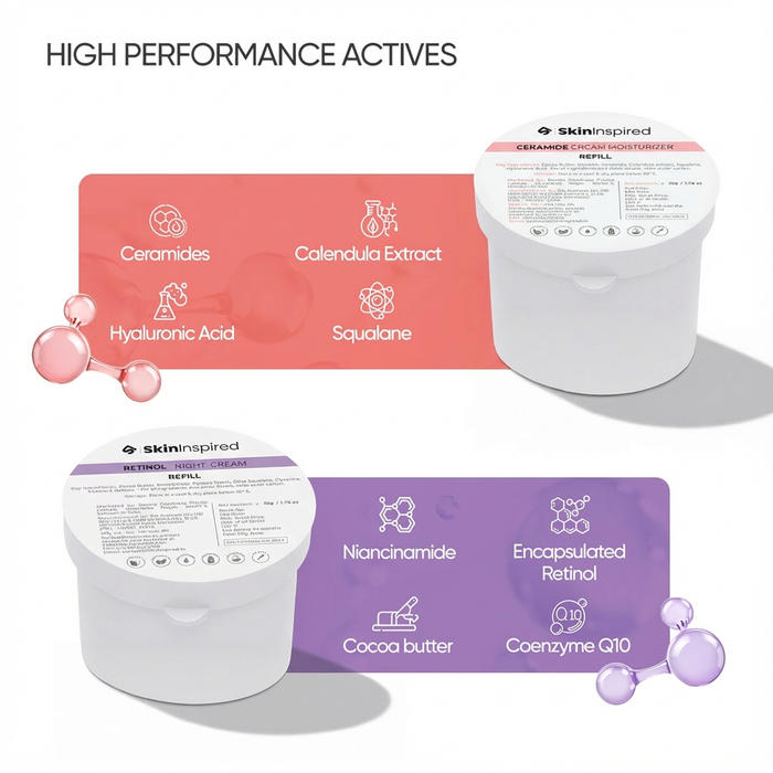 Day & Night Combo For Dry Skin Refill Pack