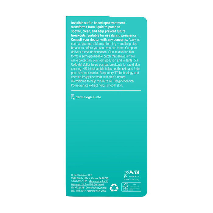 Back image of Dermalogica Deep Acne Liquid Patch
