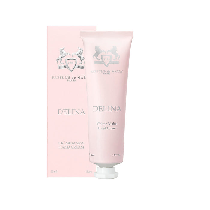 Image of the Parfums de Marly Delina Hand Cream box