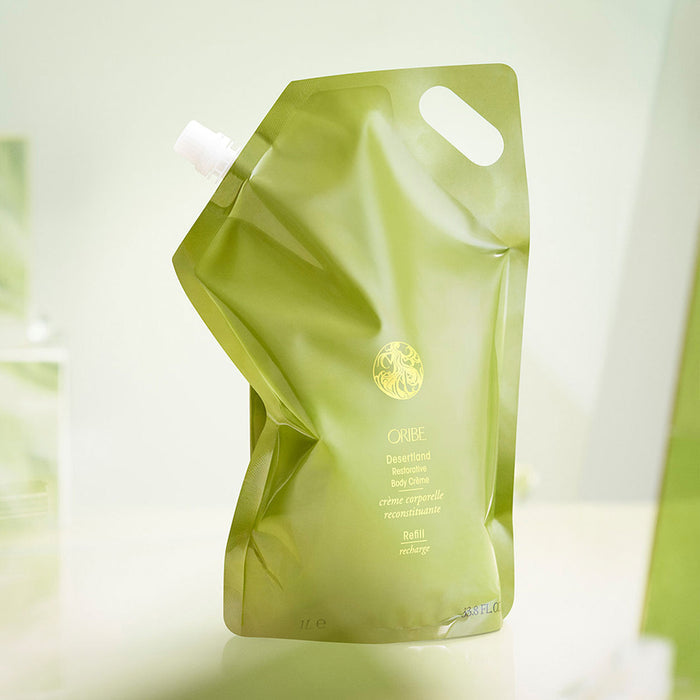 Lifestyle image of Oribe Desertland Body Crème variant: 33.8 fl oz (Refill)