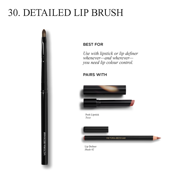 Information related to Victoria Beckham Beauty Detailed Lip Brush