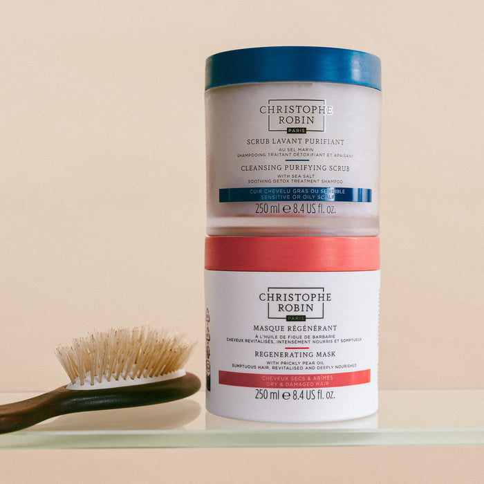 Model image of Christophe Robin Detangling Hairbrush