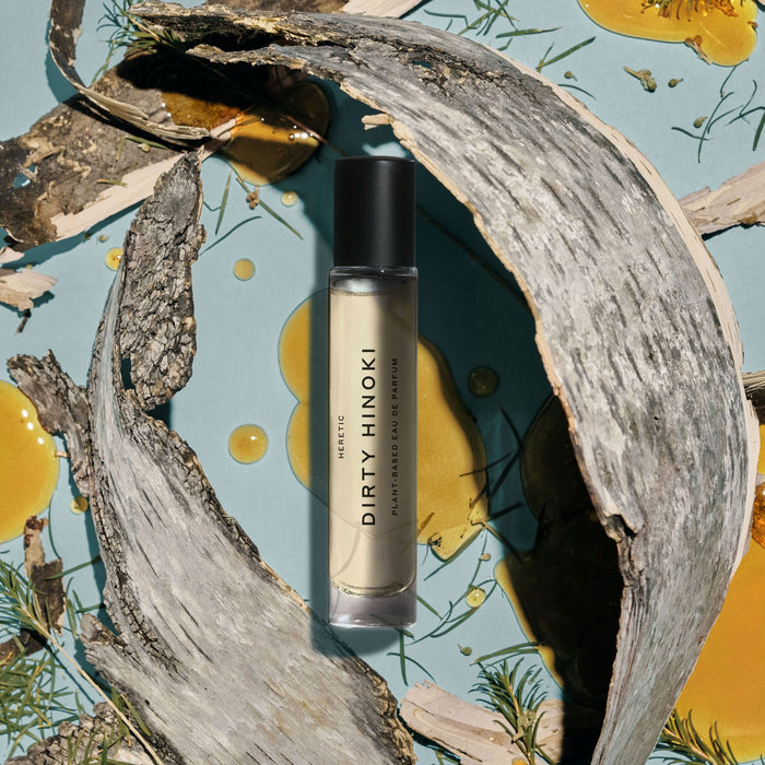 Lifestyle image of Heretic Dirty Hinoki variant: 0.5 fl oz
