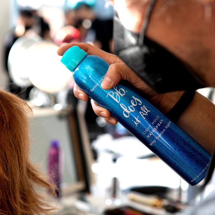 Lifestyle image of Bumble and Bumble Does It All Light Hold Hairspray