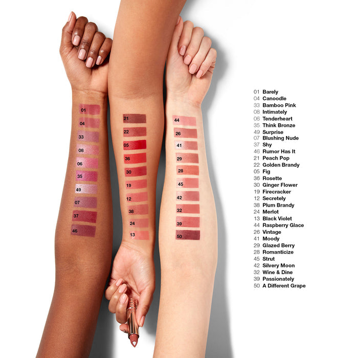Group swatch image of Clinique Dramatically Different Lipstick Shaping Lip Colour