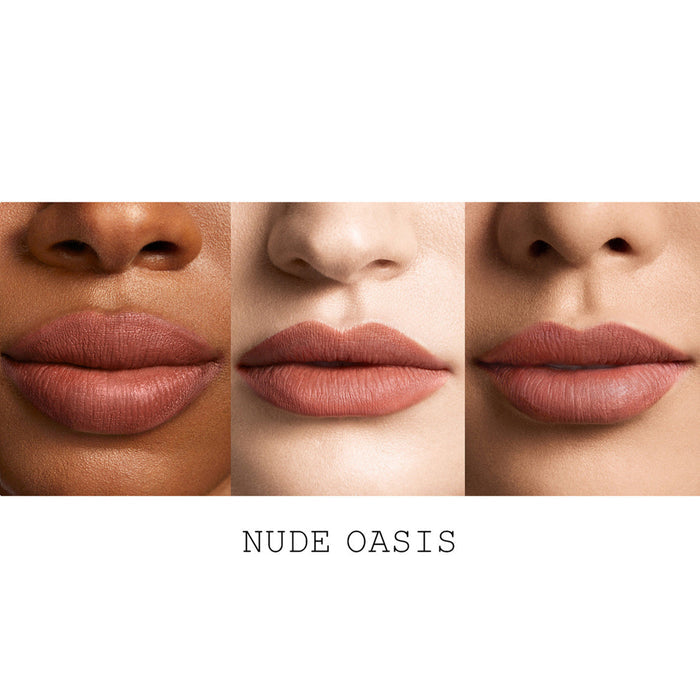 A shade comparison of Pat McGrath Labs Dramatique Mega Lip Pencil variant: Nude Oasis