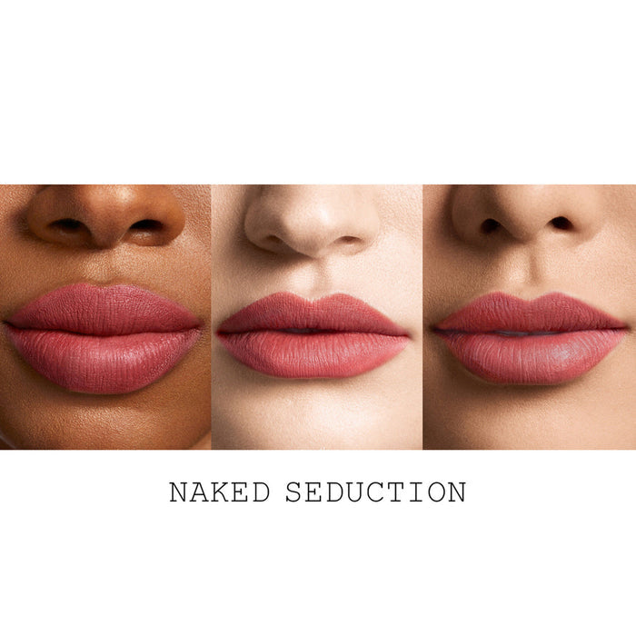 A shade comparison of Pat McGrath Labs Dramatique Mega Lip Pencil variant: Naked Seduction