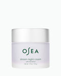 OSEA Dream Night Cream with Bio-Retinol jar on white background for ecommerce display
