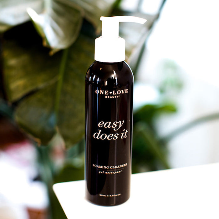 Lifestyle image of One Love Organics Easy Does It Foaming Cleanser