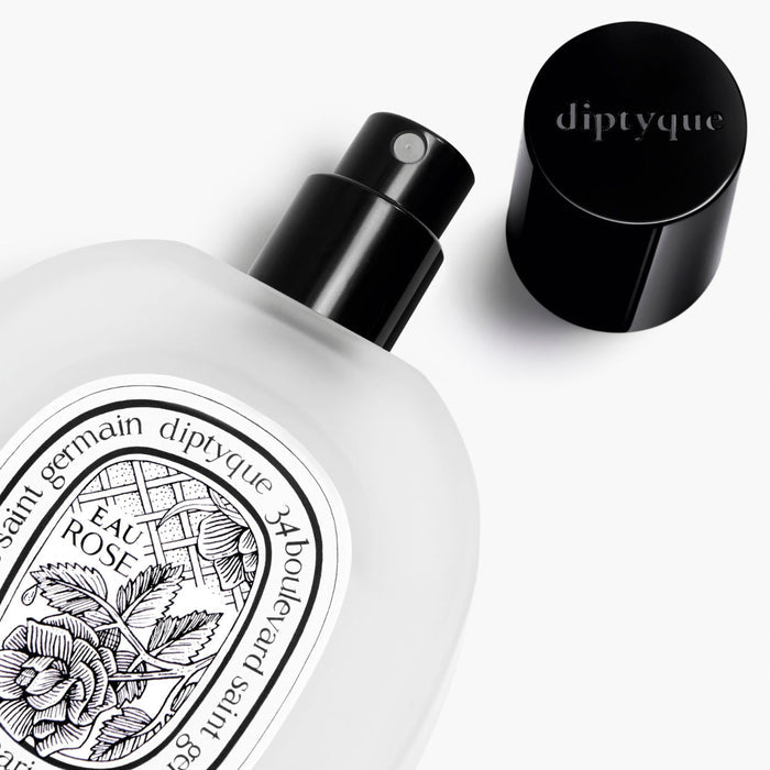 Lifestyle image of Diptyque Eau Rose Fragrance Hair Mist