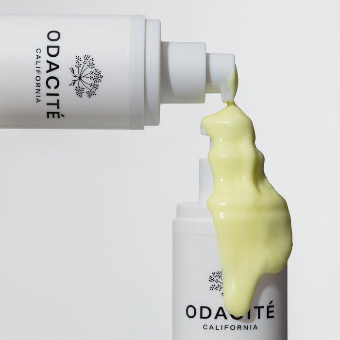 Lifestyle image of Odacité Edelweiss Extrême Hydra-Calm Cream Cleanser
