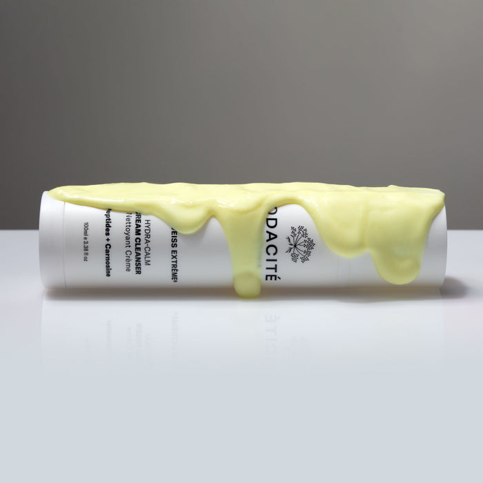 Lifestyle image of Odacité Edelweiss Extrême Hydra-Calm Cream Cleanser