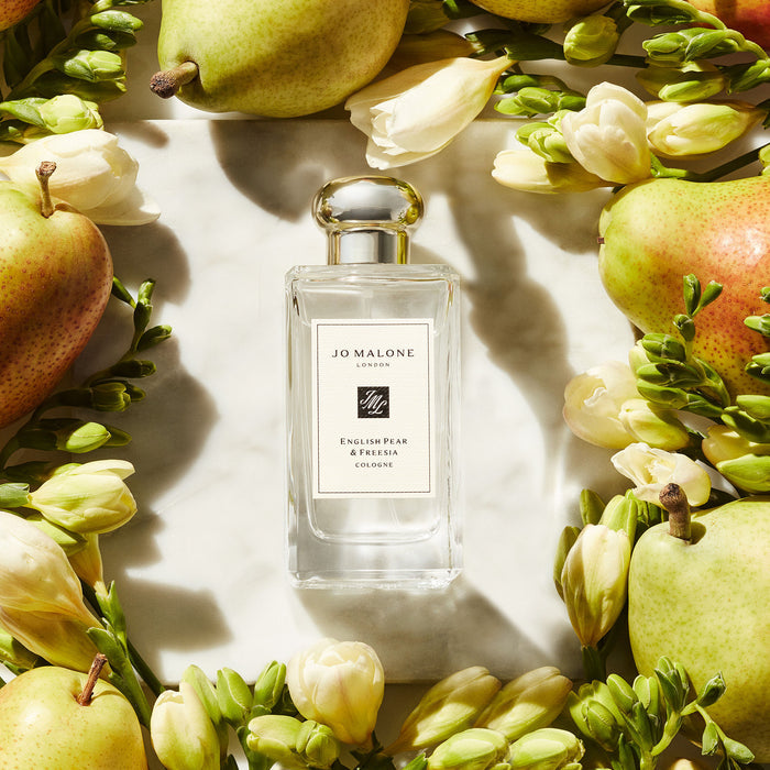 Lifestyle image of Jo Malone London English Pear & Freesia Cologne Duo Mother's Day Gift Set (Limited Edition) variant: Default Title