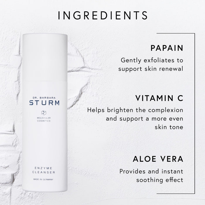 Information related to Dr. Barbara Sturm Enzyme Cleanser