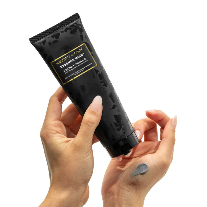 Lifestyle image of Nannette de Gaspé Essence Noir Polish