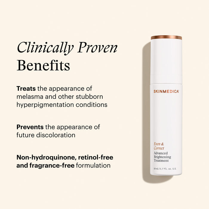 Information related to SkinMedica Even & Correct Advanced Brightening Treatment