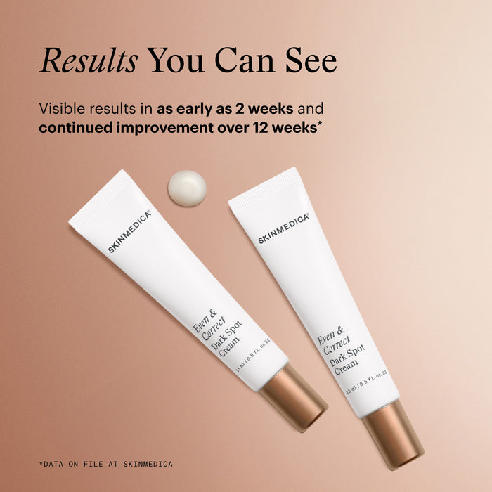 Information related to SkinMedica Even & Correct Dark Spot Cream