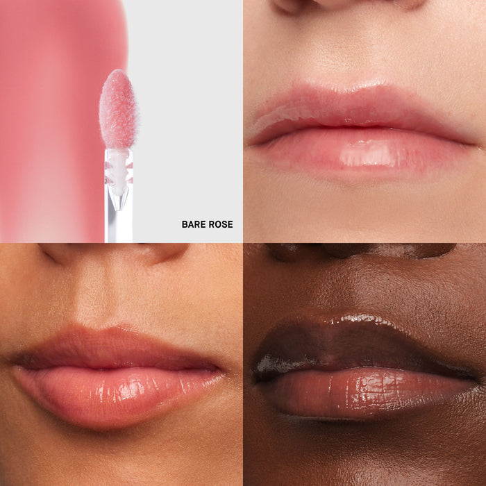 Model image of Bobbi Brown Extra Plump Lip Serum variant: Bare Rose