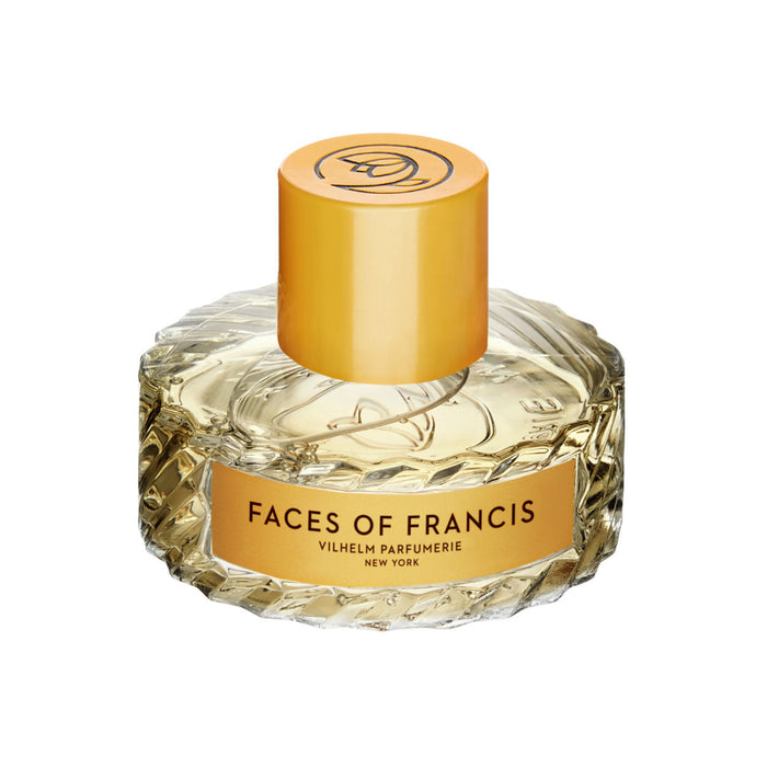 Image of an open Vilhelm Parfumerie Faces of Francis Eau de Parfum variant: 1.7 oz