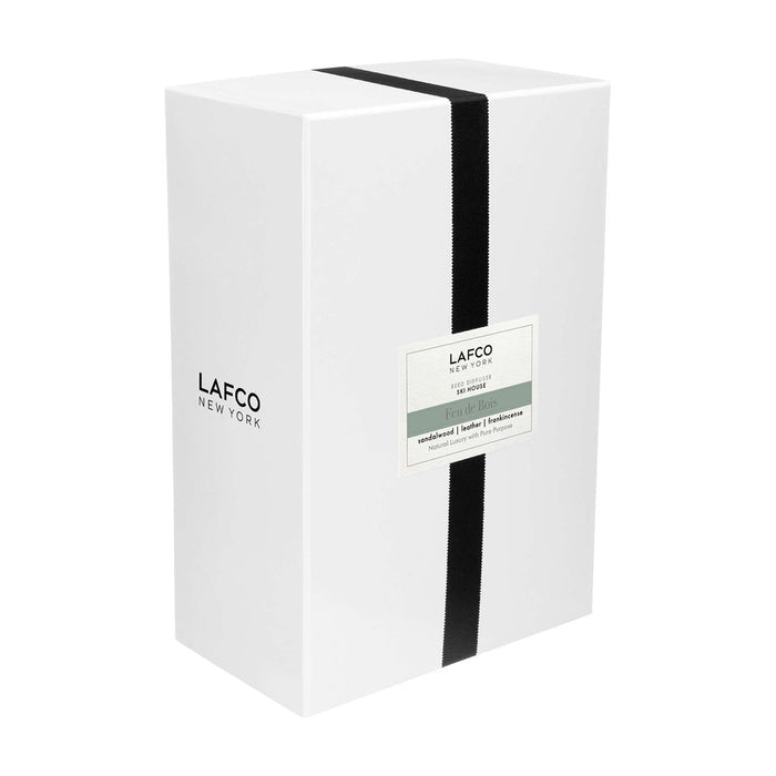 Image of the Lafco Feu de Bois Reed Diffuser variant: 15 fl oz (Signature) box