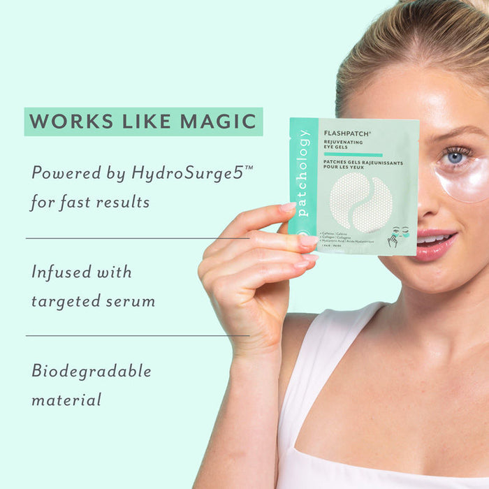 An arm swatch of Patchology Flashpatch Rejuvenating Eye Gels variant: 15 Treatments