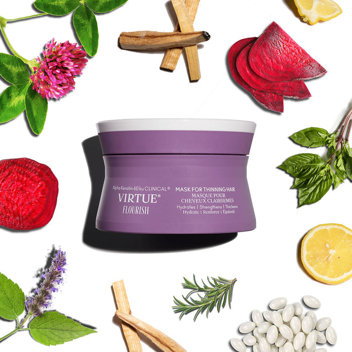 Lifestyle image of Virtue Flourish Mask for Thinning Hair