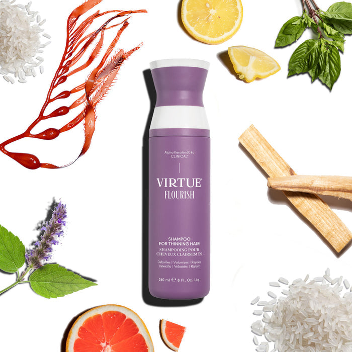 Lifestyle image of Virtue Flourish Shampoo For Thinning Hair