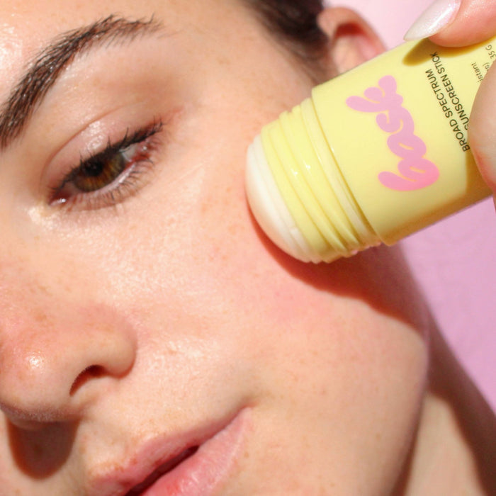 Model image of  Sunscreen Stick - Fragrance Free SPF 50 variant: Default Title