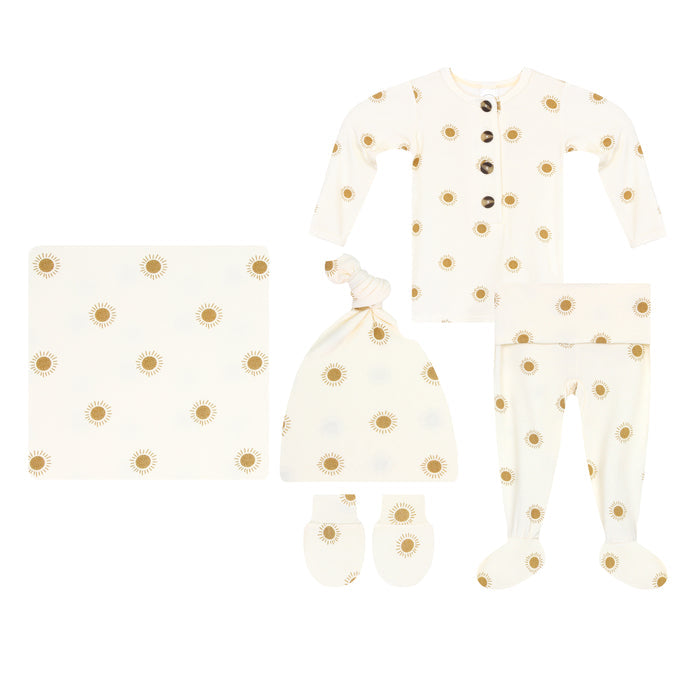 Frankie Newborn Hat Bundle (Top + Bottom)