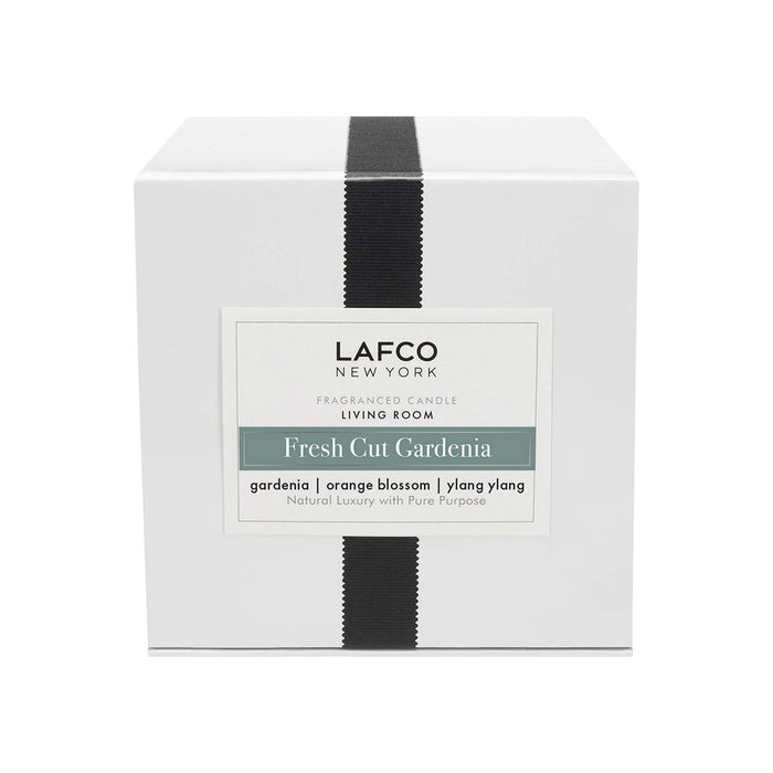 Image of the Lafco Fresh Cut Gardenia Candle variant: 15.5 oz (Signature) box