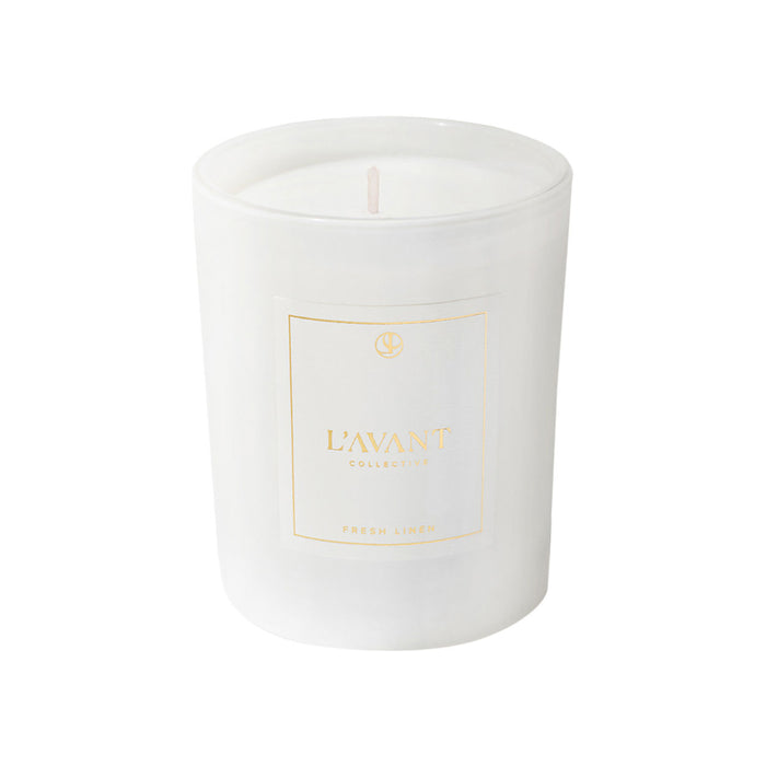 L’Avant Collective Fresh Linen Candle variant: White main image