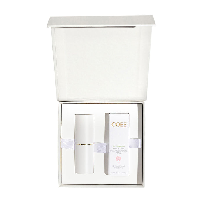 Image of an open Ogee Full Bloom Sculpted Lipstick variant: Lulu