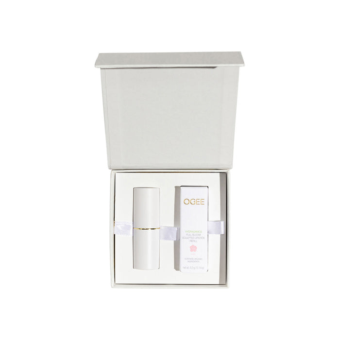 Image of the Ogee Full Bloom Sculpted Lipstick variant: Lulu box
