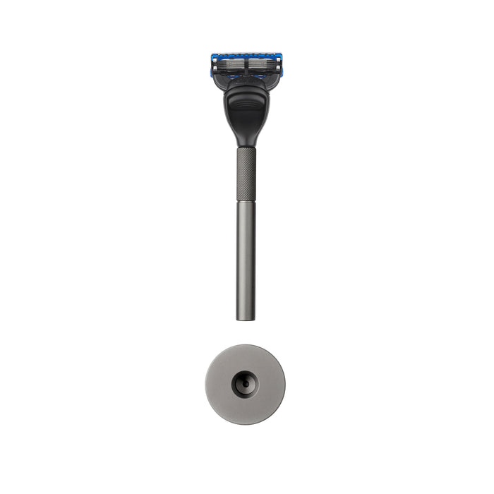 Lifestyle image of Bolin Webb  Generation Graphite Shaving Set