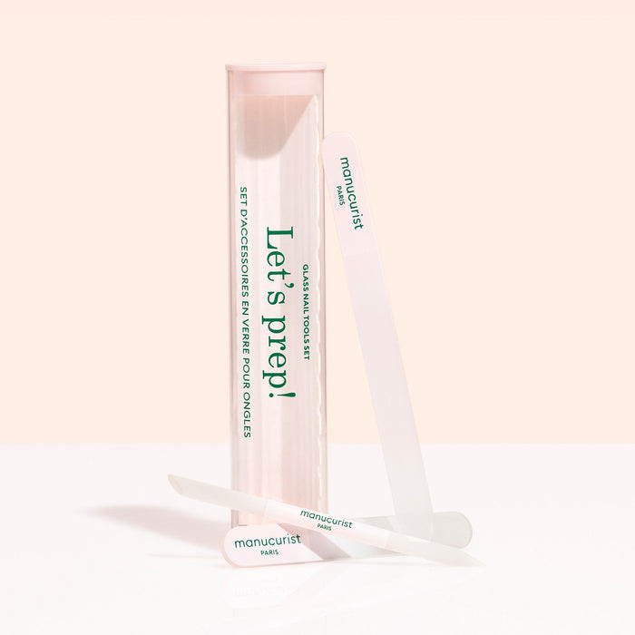 Model image of Manucurist Glass Nail Prep Accessories Trio