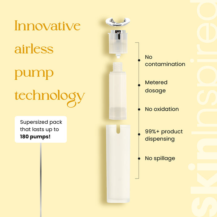 SkinInspired vitamin c serum bottle visual
