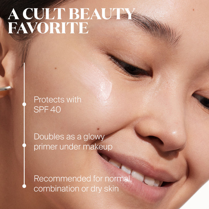 Model image of Supergoop! Glowscreen SPF 40 variant: Dawn - 1.7 fl oz