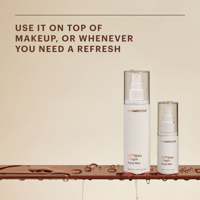 Lifestyle image of SkinMedica HA5 Hydra Collagen Facial Mist