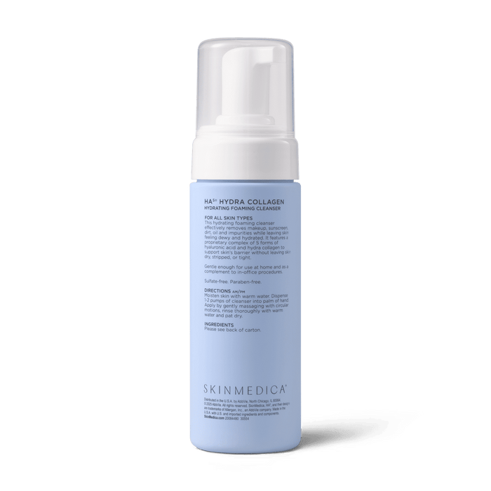 Back image of SkinMedica HA5 Hydra Collagen Foaming Cleanser with Vegan Collagen
