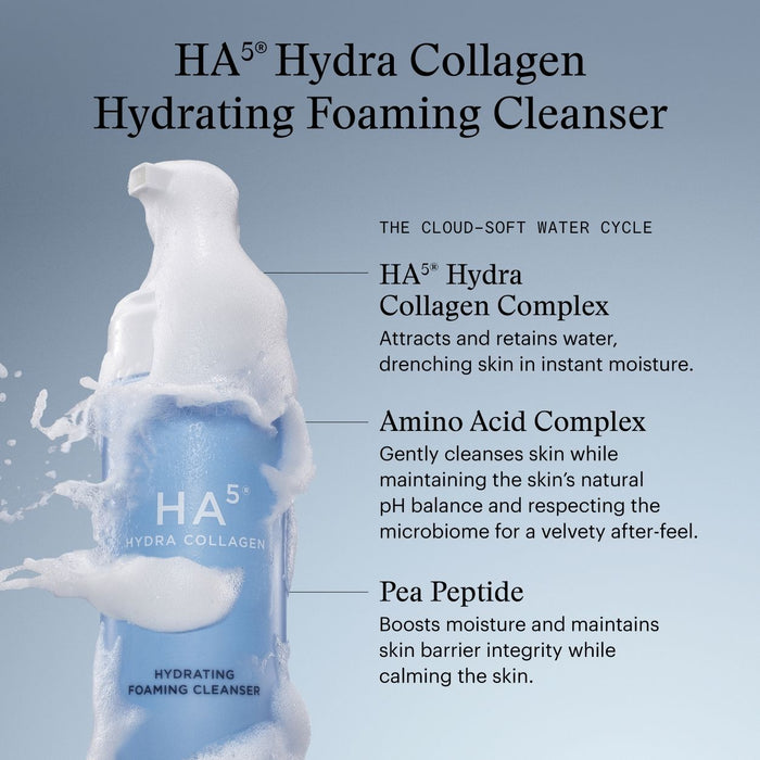 Information related to SkinMedica HA5 Hydra Collagen Foaming Cleanser with Vegan Collagen